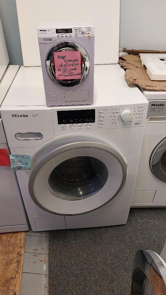 miele wasmachine  1600 8 kg 459  ARPE Kampen 499 nieuw type, Witgoed en Apparatuur, Wasmachines, Zo goed als nieuw, Voorlader