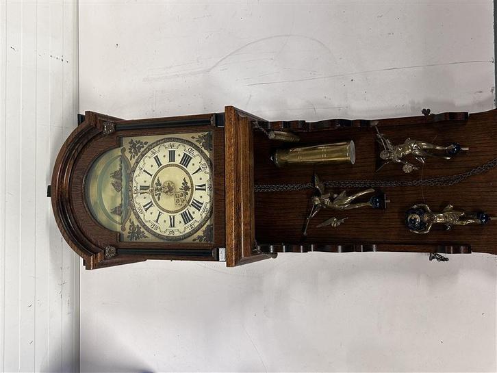 A7074. Grote klok voor aan de muur, schepen, Antiek en Kunst, Antiek | Klokken, Ophalen of Verzenden