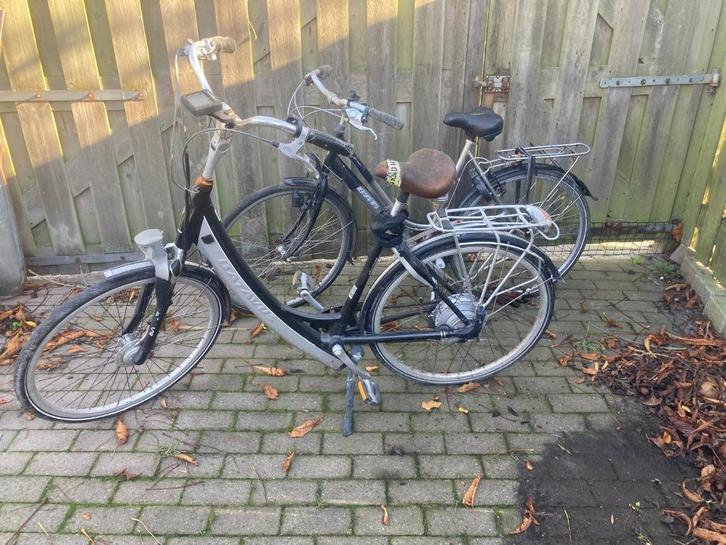 fietsen, Fietsen en Brommers, Elektrische fietsen, Gebruikt, Batavus, 55 tot 59 cm, Minder dan 30 km per accu, Ophalen