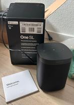 Sonos One SL Zwart – Compacte krachtige speaker, Ophalen of Verzenden, Zo goed als nieuw, Sonos, Minder dan 60 watt