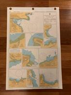 Zeekaart havens Noord en Oost Schotland, Ophalen of Verzenden, Gebruikt