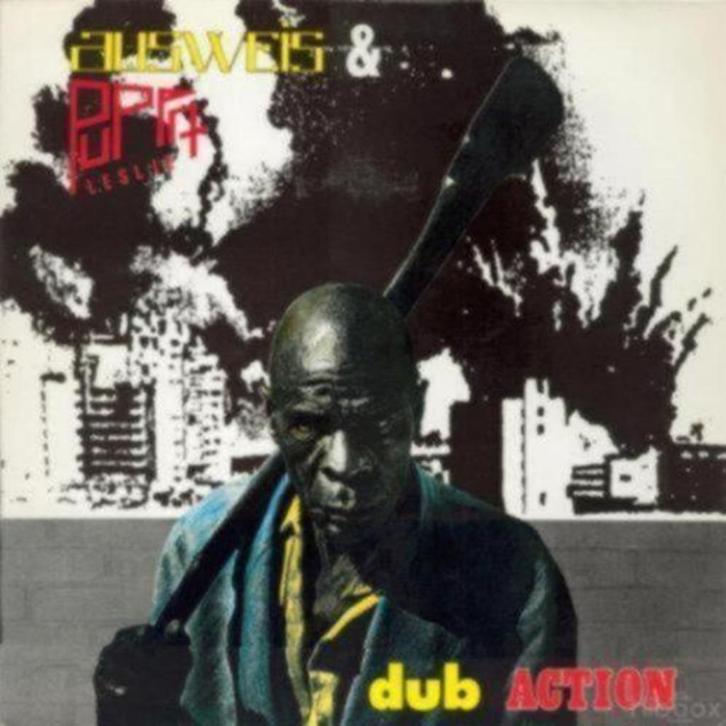 LP: Ausweis & Puppa Leslie – Dub Action (Reggae: Dub Ragga), Cd's en Dvd's, Vinyl | Rock, Zo goed als nieuw, Poprock, 12 inch