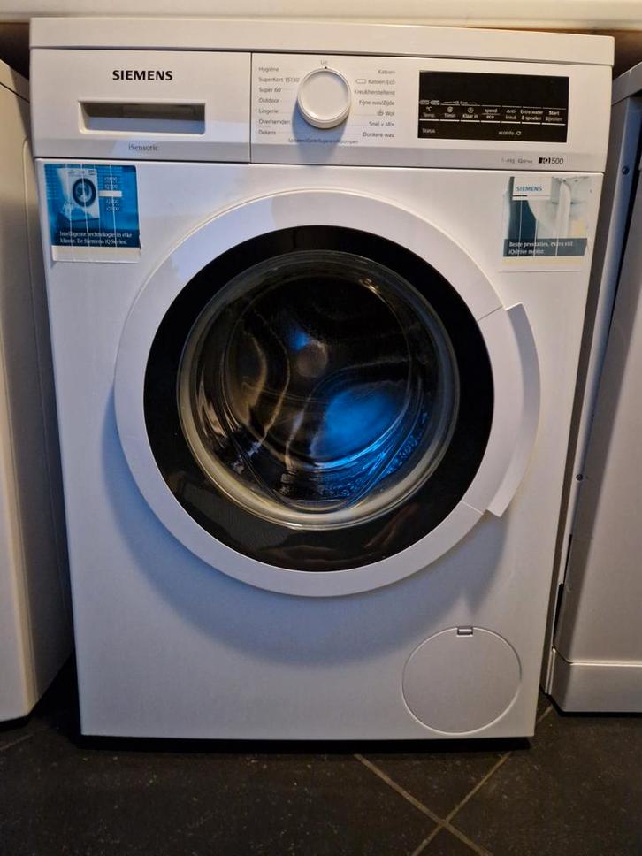 Siemens iSensoric WM14H500 wasmachine Iq500, Witgoed en Apparatuur, Wasmachines, Gebruikt, 6 tot 8 kg, 85 tot 90 cm, 1200 tot 1600 toeren