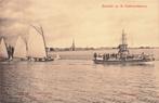 AE480 Lemmer haven met boot Friesland 1909, Verzenden, Voor 1920, Gelopen, Friesland