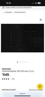 Rogestad inductiekookplaat ikea nieuw!!!, Witgoed en Apparatuur, Kookplaten, Zo goed als nieuw, Inbouw, Inductie, 4 kookzones