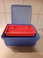 tupperware hobby/naaidoos, Huis en Inrichting, Keuken | Tupperware, Ophalen of Verzenden, Zo goed als nieuw, Blauw, Overige typen