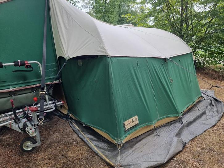 Holtkamper Kindertent L - Kyte & Aero, Caravans en Kamperen, Tenten, tot en met 2, Gebruikt, Ophalen
