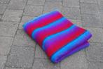 Wollen deken Rood, blauw, paars, Gebruikt, Ophalen of Verzenden, Nvt, Nvt