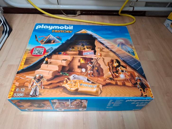 Playmobil Piramide - Zo goed als compleet, Kinderen en Baby's, Speelgoed | Playmobil, Zo goed als nieuw, Complete set, Ophalen of Verzenden