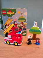 Duplo Brandweerwagen 10901, compleet en met doos!!, Ophalen of Verzenden, Zo goed als nieuw, Complete set, Duplo