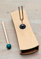 Stemvork 432 of 440 Hz met klankkast en aanslag stok, Ophalen of Verzenden, Nieuw, Melodische percussie
