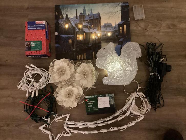 Kerstverlichting e.d., Diversen, Kerst, Gebruikt, Ophalen of Verzenden