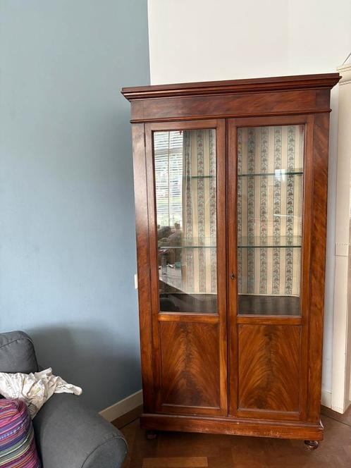 Vitrinekast, Huis en Inrichting, Kasten | Vitrinekasten, Gebruikt, 50 tot 100 cm, 25 tot 50 cm, Ophalen