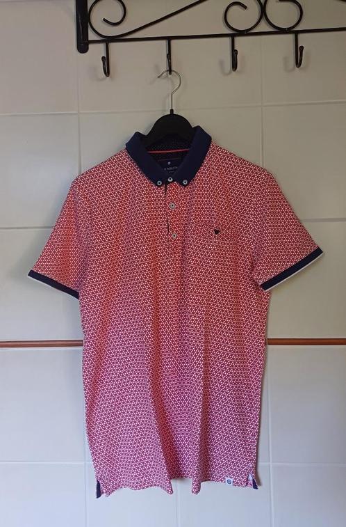 BLUE INDUSTRY vrolijke herenpolo, maat large., Kleding | Heren, Polo's, Gedragen, Maat 52/54 (L), Overige kleuren, Ophalen of Verzenden