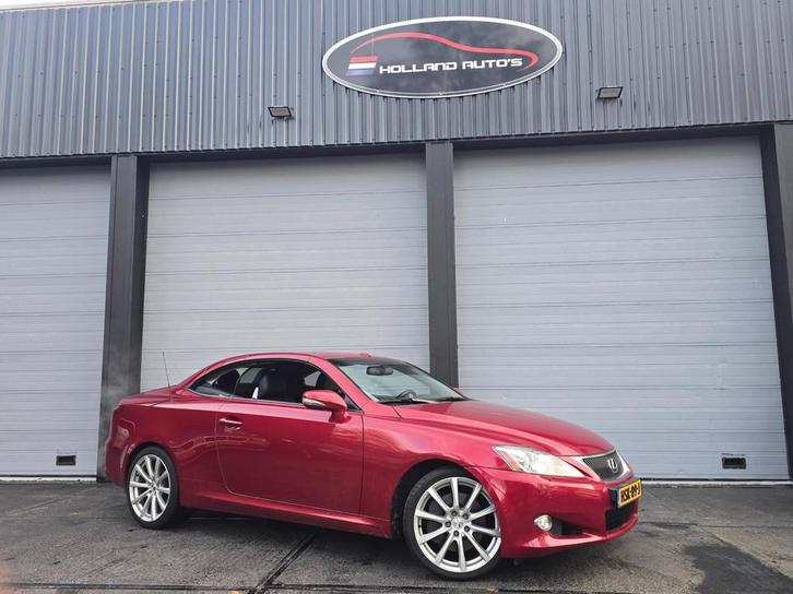 Lexus LEXUS IS 350C Cabrio, uniek met de 3.5 V6 motor, 310pk, Auto's, Lexus, Bedrijf, Te koop, IS, ABS, Achteruitrijcamera, Airbags