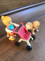 Jaren ‘70 speelgoed opwindpopjes vintage wind-up toy, Verzamelen, Speelgoed, Gebruikt, Ophalen of Verzenden
