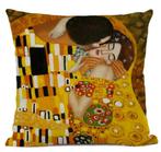Nieuw, kussenhoezen, 45-45 cm. Gustav Klimt. Blinde rits, Verzenden, Nieuw, Overige kleuren, Vierkant