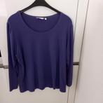 Miss Etam Paarse en Petrol damesshirt maat 50., Kleding | Dames, Paars, Maat 46/48 (XL) of groter, Ophalen of Verzenden, Lange mouw