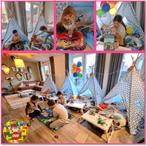 LEGO tentjes tipi slaapfeest tijdens vakantie voor broertjes, Ophalen, Zo goed als nieuw, Lego