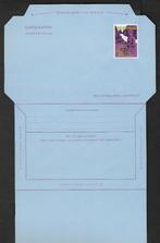 Luchtpostblad 22 PLANO ( ongevouwen ). Zegel Borobudur., Postzegels en Munten, Brieven en Enveloppen | Nederland, Ophalen of Verzenden