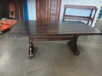 massief eikenhoute klooster tafel, Antiek en Kunst, Antiek | Meubels | Tafels, Ophalen of Verzenden