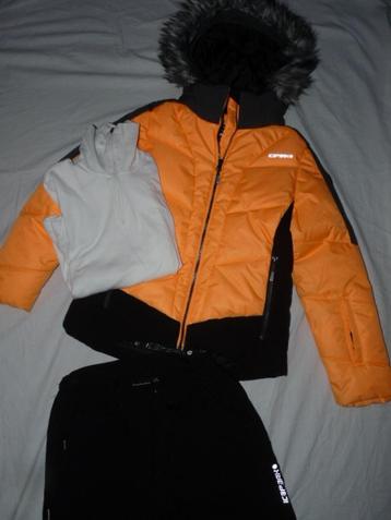 Skipak. Skijas en Skibroek van Icepeak. Maat 140. + Pully beschikbaar voor biedingen