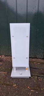 Moderne witte lamp, Huis en Inrichting, Ophalen, Gebruikt, Glas, Minder dan 100 cm