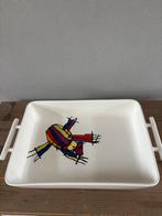 Vierkante schaal ovenschaal young Beast met tekening, Huis en Inrichting, Keuken | Servies, Ophalen of Verzenden, Gebruikt, Overige stijlen