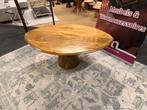 Salontafel Organisch Bruin mango 120cm 40%Korting Extra eraf, Ophalen, #Organisch#Bruin#Salontafel#Meubel#Kegelvormig, Nieuw, Overige vormen