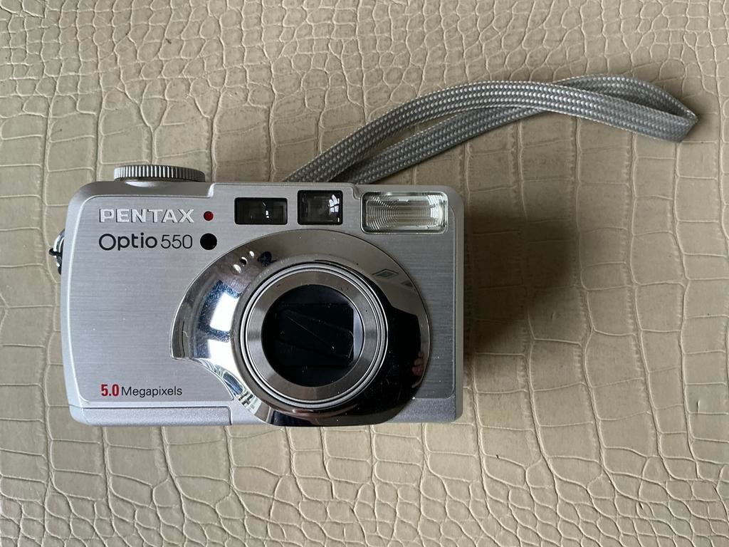 Pentax Optio 550 Digitale Camera - Compact, Audio, Tv en Foto, Fotocamera's Digitaal, Gebruikt, Compact, Ophalen of Verzenden