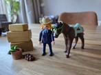 Playmobiel Cowboy met paard, Ophalen of Verzenden, Zo goed als nieuw