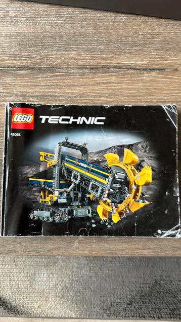 Bouwboek lego 42055 beschikbaar voor biedingen