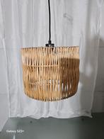 Rotan Hanglamp - Natuurlijke Sfeer, Ophalen of Verzenden, Minder dan 50 cm, Hout, Landelijk