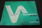 Honda CB750 K6 1978 motorcycle parts list CB750 SOHC, Ophalen of Verzenden, Honda