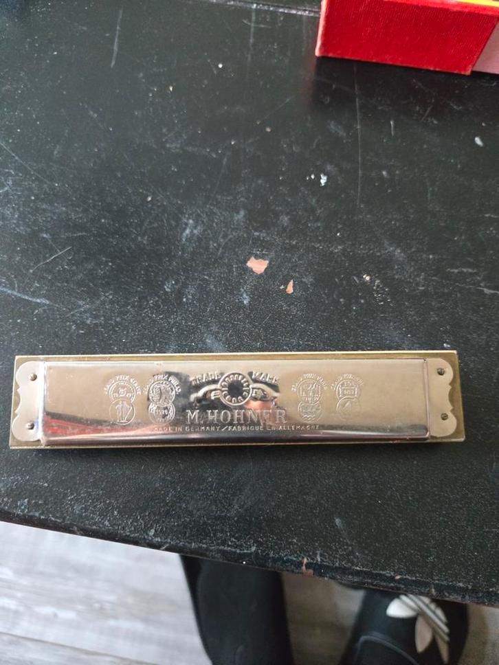Hohner Echo Harp 96 C/G - Vintage Mondharmonica, Muziek en Instrumenten, Blaasinstrumenten | Mondharmonica's, Gebruikt, Diatonisch