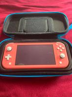 Nintendo switch met zelda TOTK en lader en hoes, Spelcomputers en Games, Spelcomputers | Nintendo Switch Lite, Ophalen of Verzenden
