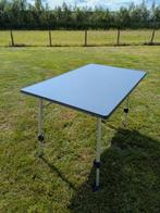Mooi, dunne blad inklapbare tafel Monte Carlo campingtafel!, Caravans en Kamperen, Ophalen, Zo goed als nieuw, Campingtafel