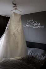 Trouwjurk, Ophalen of Verzenden, Zo goed als nieuw, Wit, Trouwjurk