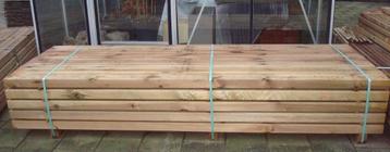 Tuinpalen geimpregneerde houten 40 stuks/1.80 mtr. 7x7 cm beschikbaar voor biedingen