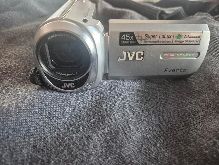 JVC Everio camcorder – 45x zoom – Super LoLux, Audio, Tv en Foto, Videocamera's Digitaal, Gebruikt, Camera, Geheugenkaart, JVC