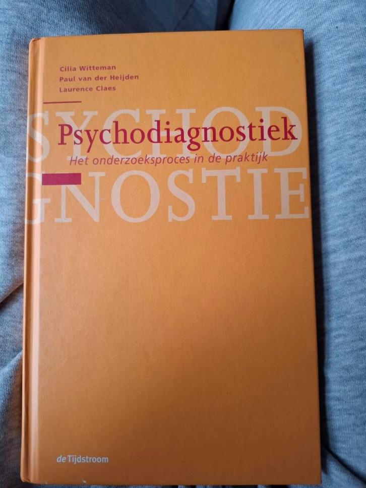 Psychodiagnostiek - Cilia Witteman (Goede Staat), Boeken, Studieboeken en Cursussen, Zo goed als nieuw, WO, Alpha, Ophalen of Verzenden