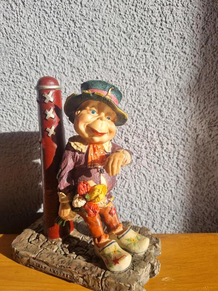 Originele Laaf met Amsterdammertje & Certificaat, Antiek en Kunst, Kunst | Beelden en Houtsnijwerken, Ophalen of Verzenden