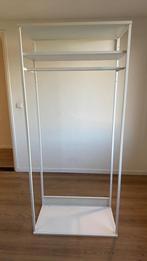 2 IKEA kledingrekken - wit, Ophalen of Verzenden, Gebruikt