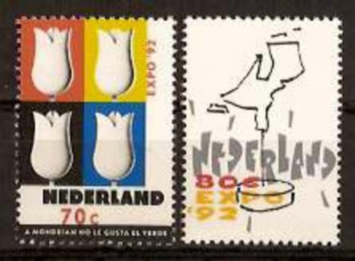 Nederland NVPH nr 1518/9 postfris Sevilla Wereld Expo 1992, Postzegels en Munten, Postzegels | Nederland, Postfris, Na 1940, Verzenden