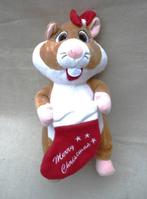 Albert Heijn Merry Christmas hamster met pakjes-sok., Ophalen of Verzenden, Zo goed als nieuw, Overige typen