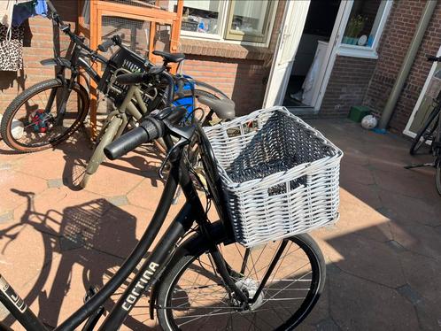 Cortina elektrische fiets, Fietsen en Brommers, Fietsaccessoires | Fietsmanden, Gebruikt, Ophalen of Verzenden