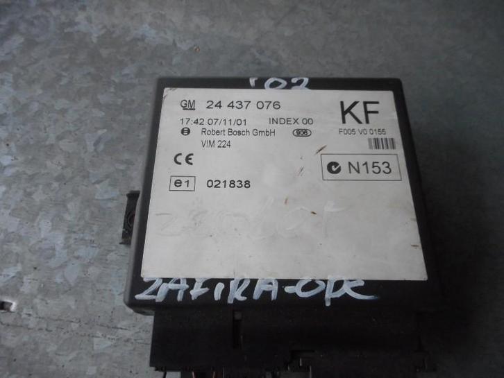 Computer Centrale Vergrendeling Opel Zafira (F75) 24437076kf, Auto-onderdelen, Elektronica en Kabels, Opel, Gebruikt