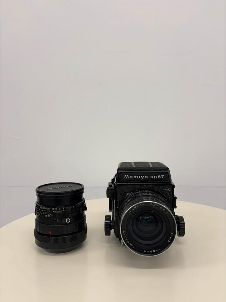 Mamiya RB67 | Incl. 150mm + 65mm lens én 3 maanden garantie, Audio, Tv en Foto, Fotocamera's Analoog, Zo goed als nieuw, Spiegelreflex