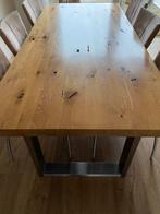 Eetlamertafel, Huis en Inrichting, Tafels | Eettafels, Ophalen, Gebruikt, 200 cm of meer, 50 tot 100 cm