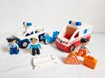 Duplo hulpdiensten ambulance en politie, Ophalen of Verzenden, Gebruikt, Duplo